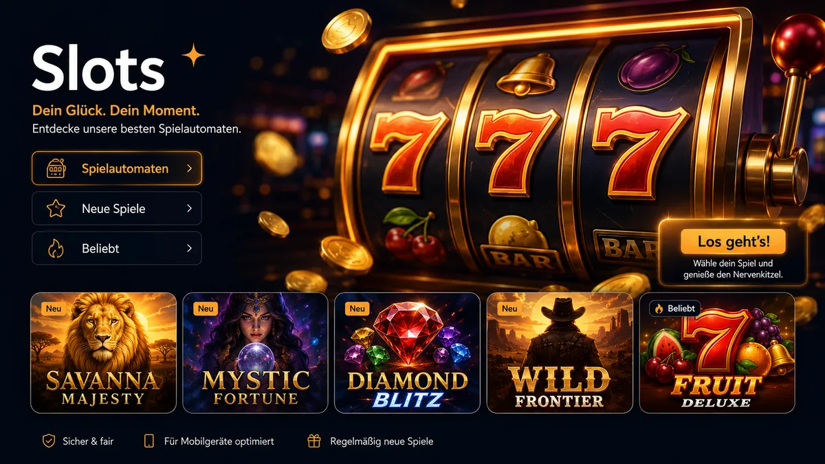 Slots und Spielautomaten im Sweepstakes Casino – über 700 Spiele kostenlos mit Gold Coins spielen